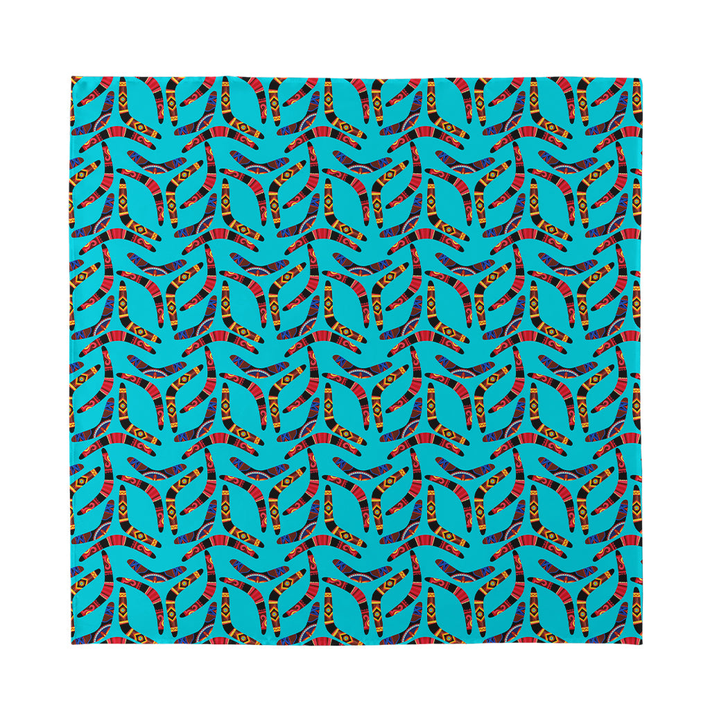 Australian Aboriginal Boomerang Print Silk Bandana