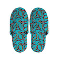 Australian Aboriginal Boomerang Print Slippers