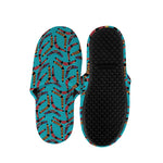 Australian Aboriginal Boomerang Print Slippers