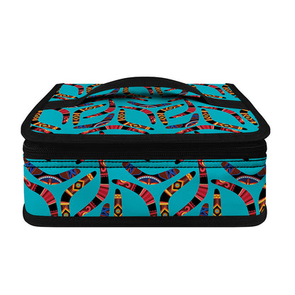 Australian Aboriginal Boomerang Print Small Lunch Bag