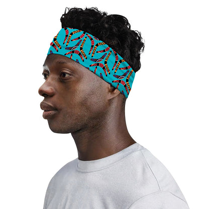 Australian Aboriginal Boomerang Print Sports Headband