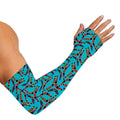 Australian Aboriginal Boomerang Print Sun Protection Arm Sleeves
