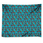 Australian Aboriginal Boomerang Print Tapestry