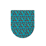 Australian Aboriginal Boomerang Print Toilet Lid Cover