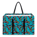 Australian Aboriginal Boomerang Print Utility Tote Bag