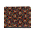 Australian Aboriginal Dot Pattern Print Bifold Wallet