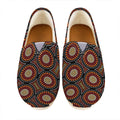 Australian Aboriginal Dot Pattern Print Casual Shoes