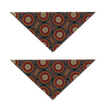 Australian Aboriginal Dot Pattern Print Dog Bandana