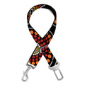 Australian Aboriginal Dot Pattern Print Dog Seat Belt