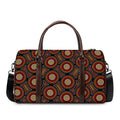Australian Aboriginal Dot Pattern Print Duffel Bag