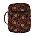 Australian Aboriginal Dot Pattern Print Front Pocket Bible Bag
