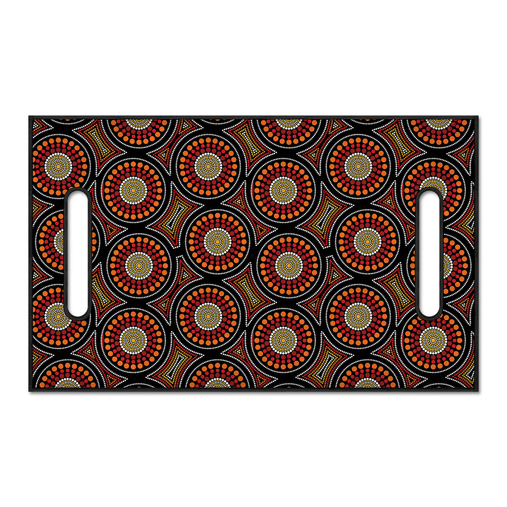 Australian Aboriginal Dot Pattern Print Golf Cart Seat Cover