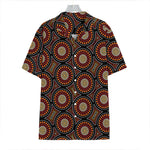 Australian Aboriginal Dot Pattern Print Hawaiian Shirt