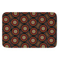 Australian Aboriginal Dot Pattern Print Indoor Door Mat