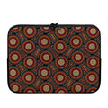 Australian Aboriginal Dot Pattern Print Laptop Sleeve