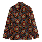 Australian Aboriginal Dot Pattern Print Men's Blazer