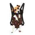 Australian Aboriginal Dot Pattern Print Pet Carrier Backpack