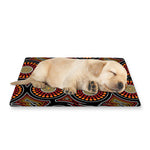 Australian Aboriginal Dot Pattern Print Pet Cooling Mat Cover