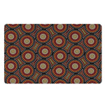 Australian Aboriginal Dot Pattern Print Polyester Doormat