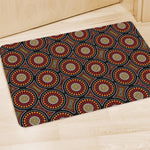 Australian Aboriginal Dot Pattern Print Polyester Doormat
