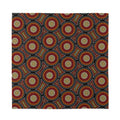 Australian Aboriginal Dot Pattern Print Silk Bandana