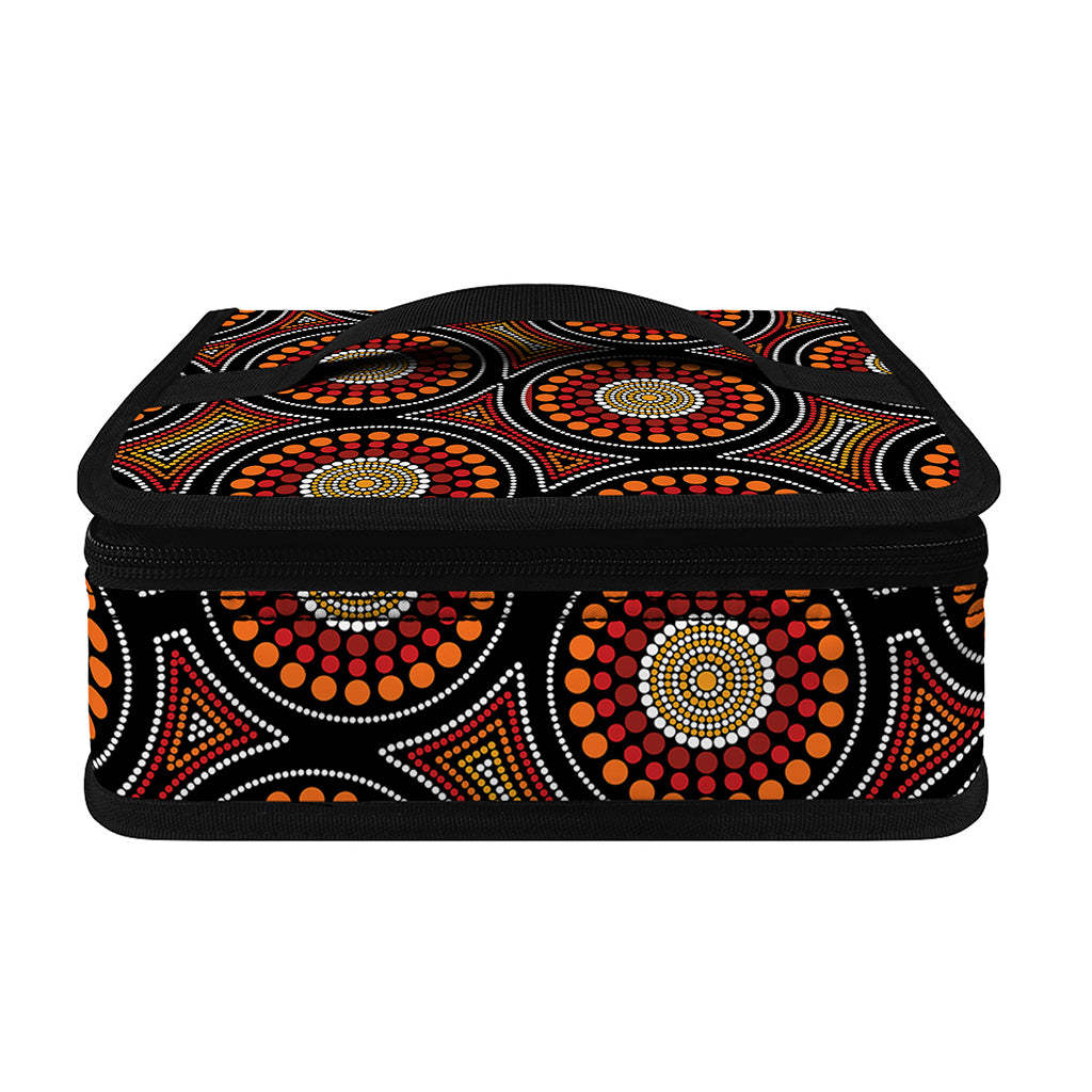 Australian Aboriginal Dot Pattern Print Small Lunch Bag