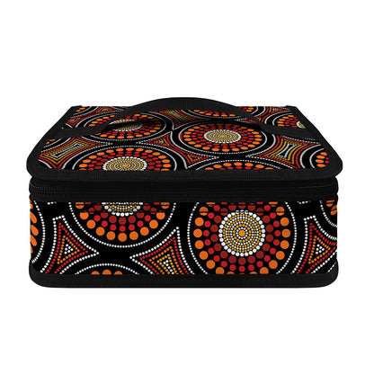 Australian Aboriginal Dot Pattern Print Small Lunch Bag