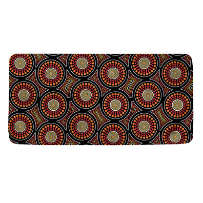 Australian Aboriginal Dot Pattern Print Towel