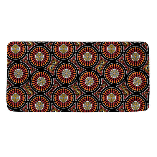 Australian Aboriginal Dot Pattern Print Towel