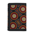 Australian Aboriginal Dot Pattern Print Trifold Wallet