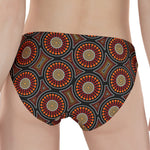 Australian Aboriginal Dot Pattern Print Women's Panties