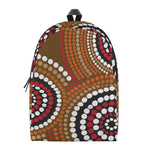Australian Aboriginal Dot Print Backpack