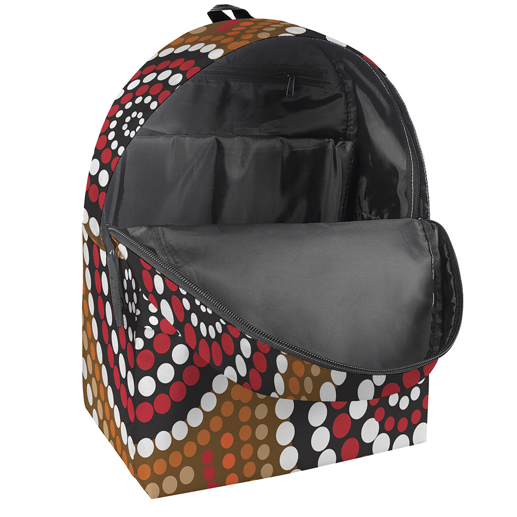 Australian Aboriginal Dot Print Backpack