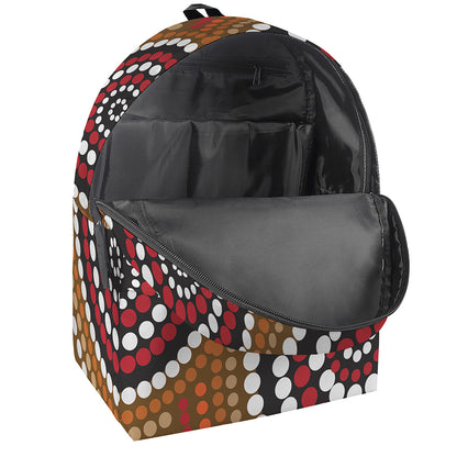 Australian Aboriginal Dot Print Backpack