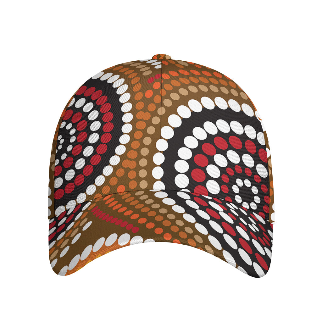 Australian Aboriginal Dot Print Baseball Cap