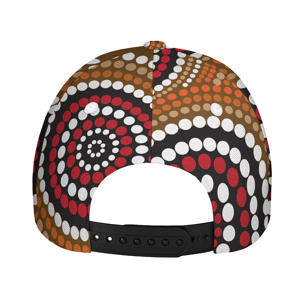 Australian Aboriginal Dot Print Baseball Cap