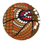 Australian Aboriginal Dot Print Basketball