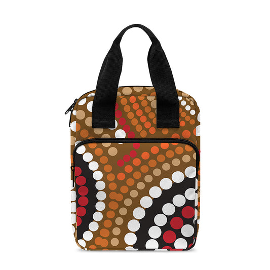 Australian Aboriginal Dot Print Bible Tote Bag