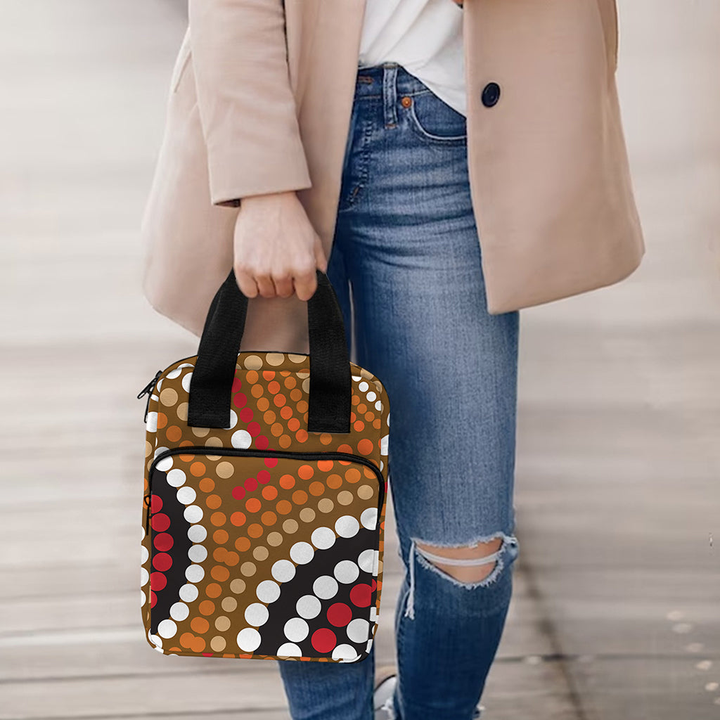 Australian Aboriginal Dot Print Bible Tote Bag