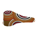 Australian Aboriginal Dot Print Bicycle Seat Cover