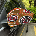 Australian Aboriginal Dot Print Car Side Mirror Covers