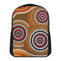 Australian Aboriginal Dot Print Casual Backpack