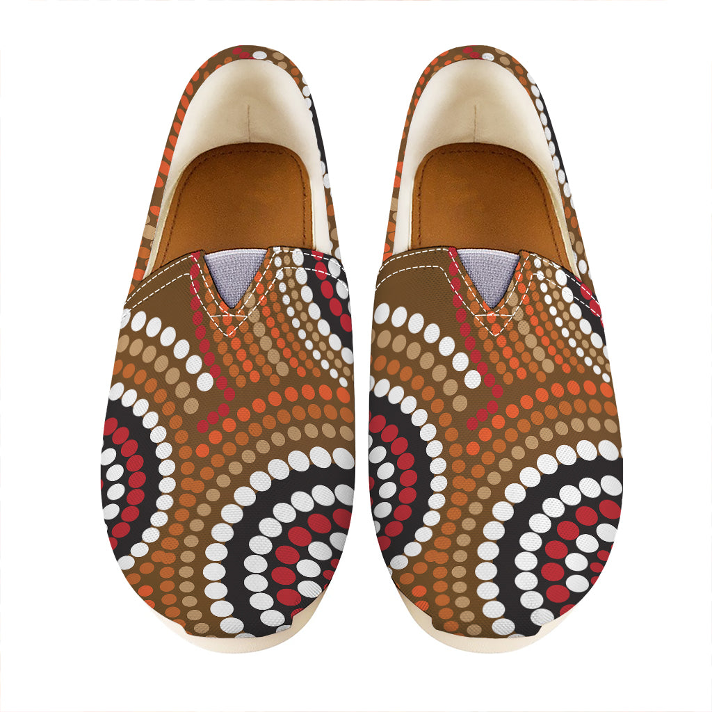 Australian Aboriginal Dot Print Casual Shoes