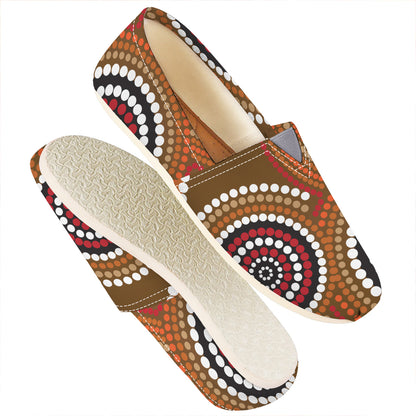 Australian Aboriginal Dot Print Casual Shoes