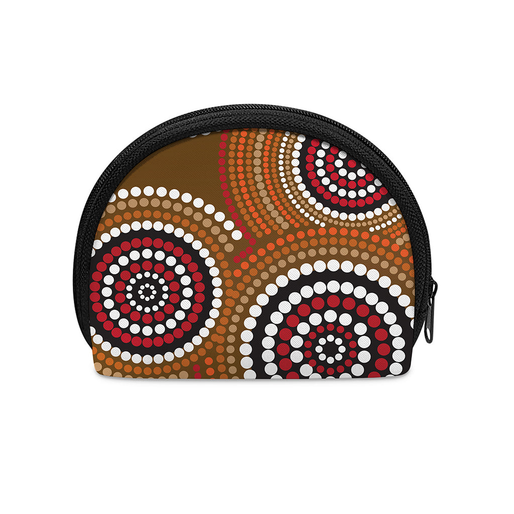 Australian Aboriginal Dot Print Coin Purse