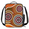 Australian Aboriginal Dot Print Crossbody Lunch Bag