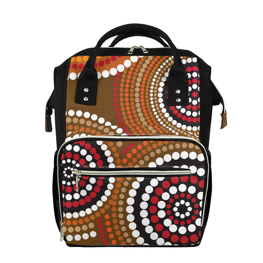 Australian Aboriginal Dot Print Diaper Bag