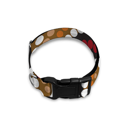 Australian Aboriginal Dot Print Dog Collar
