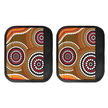 Australian Aboriginal Dot Print Handle Covers