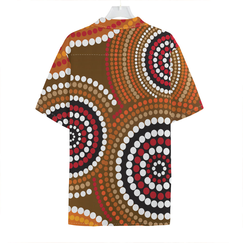 Australian Aboriginal Dot Print Hawaiian Shirt